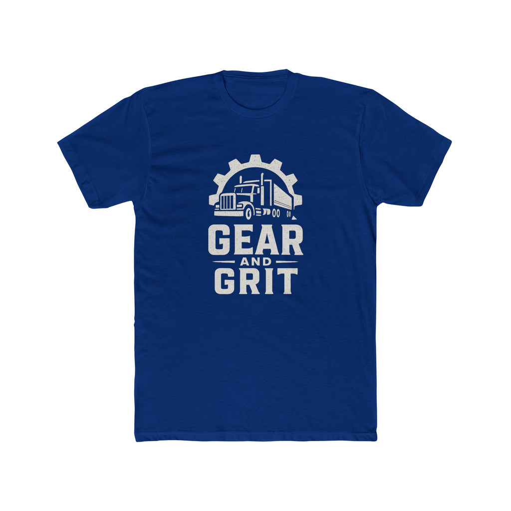Gear and Grit Trucker T‑Shirt — "Grind Never Stops" Long Haul Tee