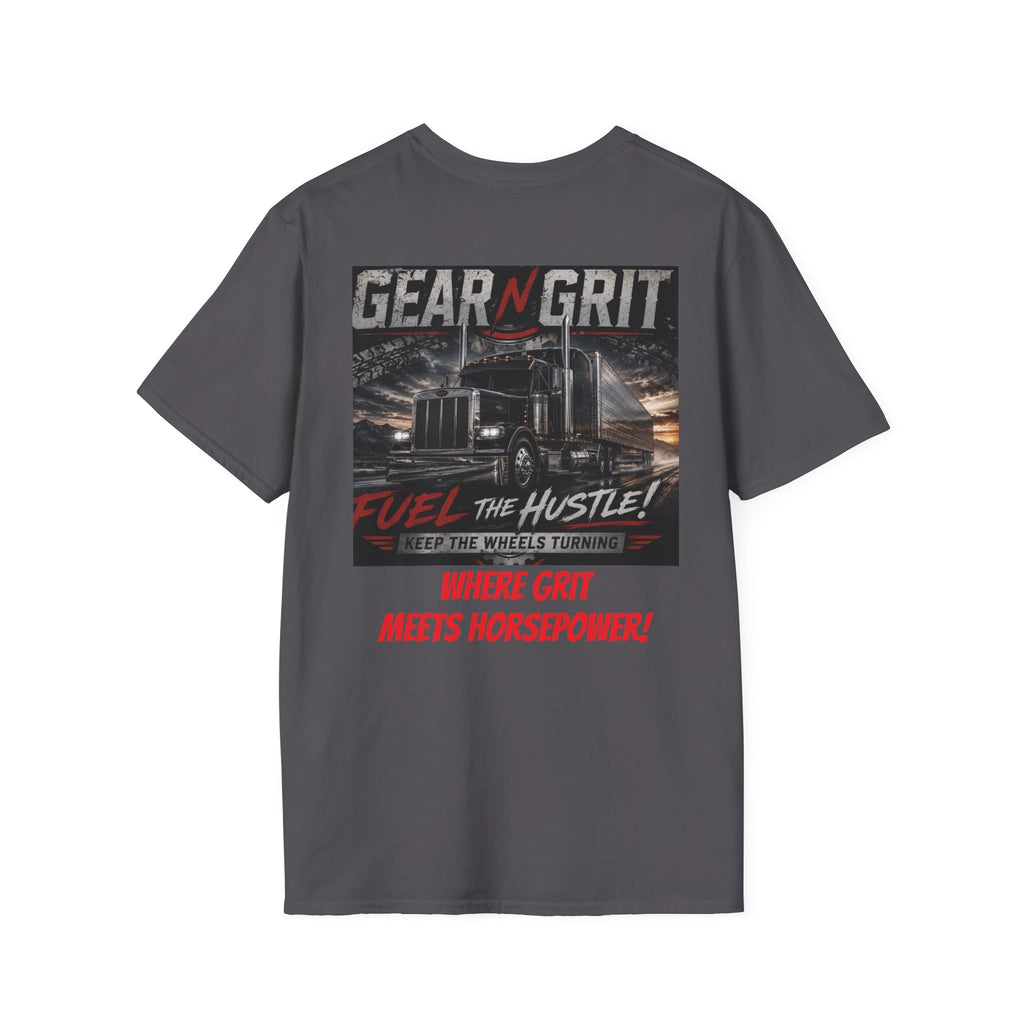 Gear n Grit Where Grit Meets Horsepower T-Shirt | Trucker Tee