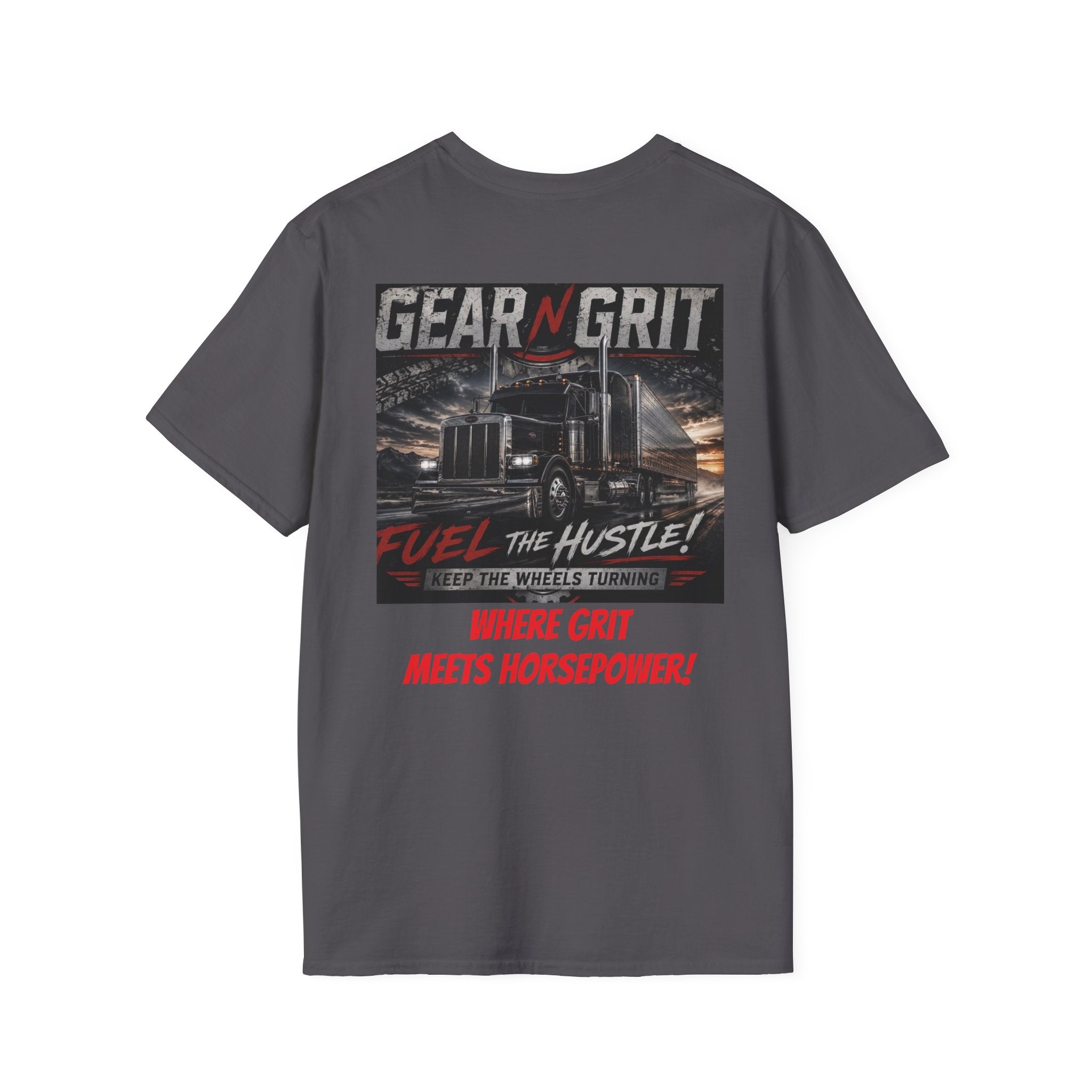 Gear n Grit Where Grit Meets Horsepower T-Shirt | Trucker Tee