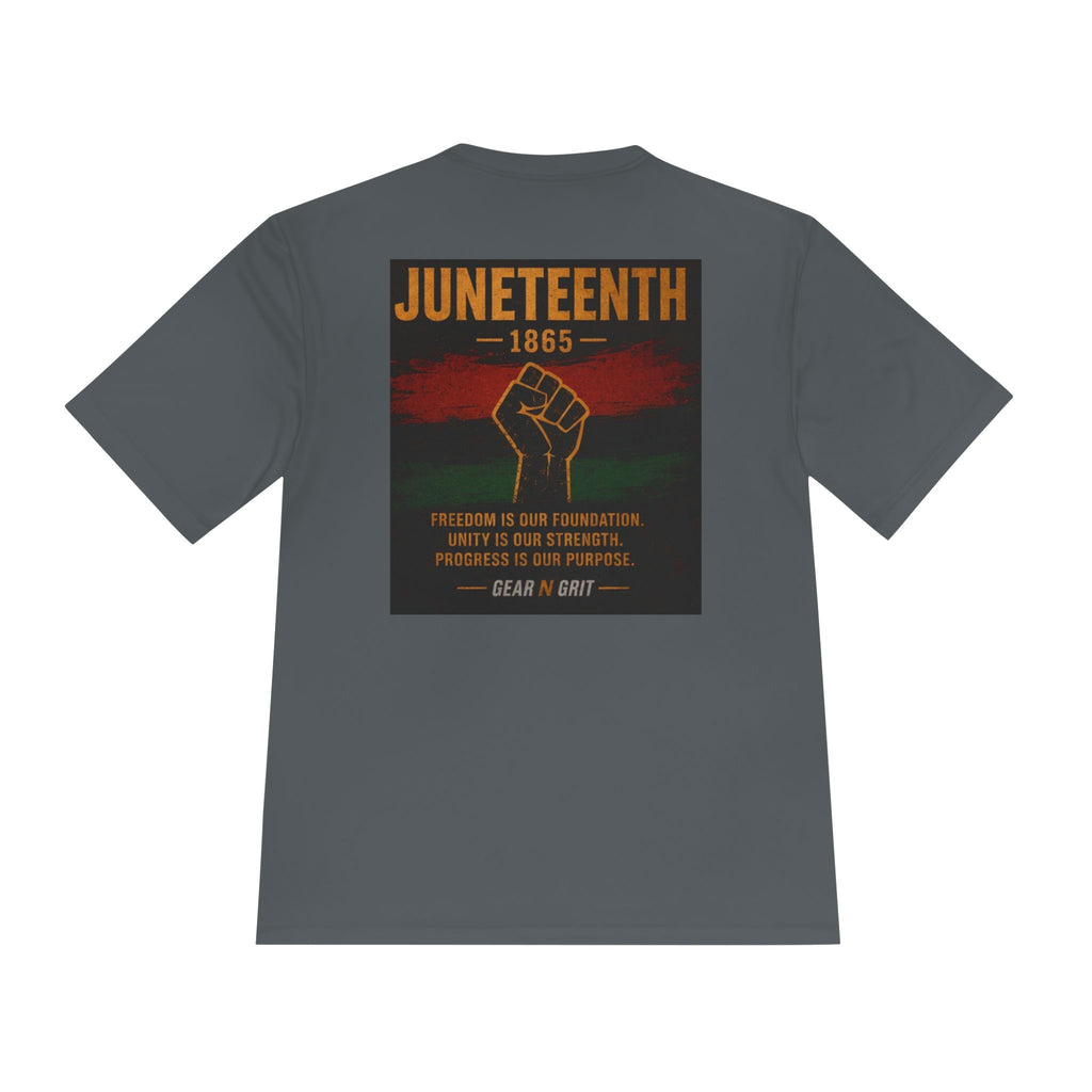 Gear & Grit Long Haul Performance Tee — Unisex Moisture-Wicking Trucker Shirt