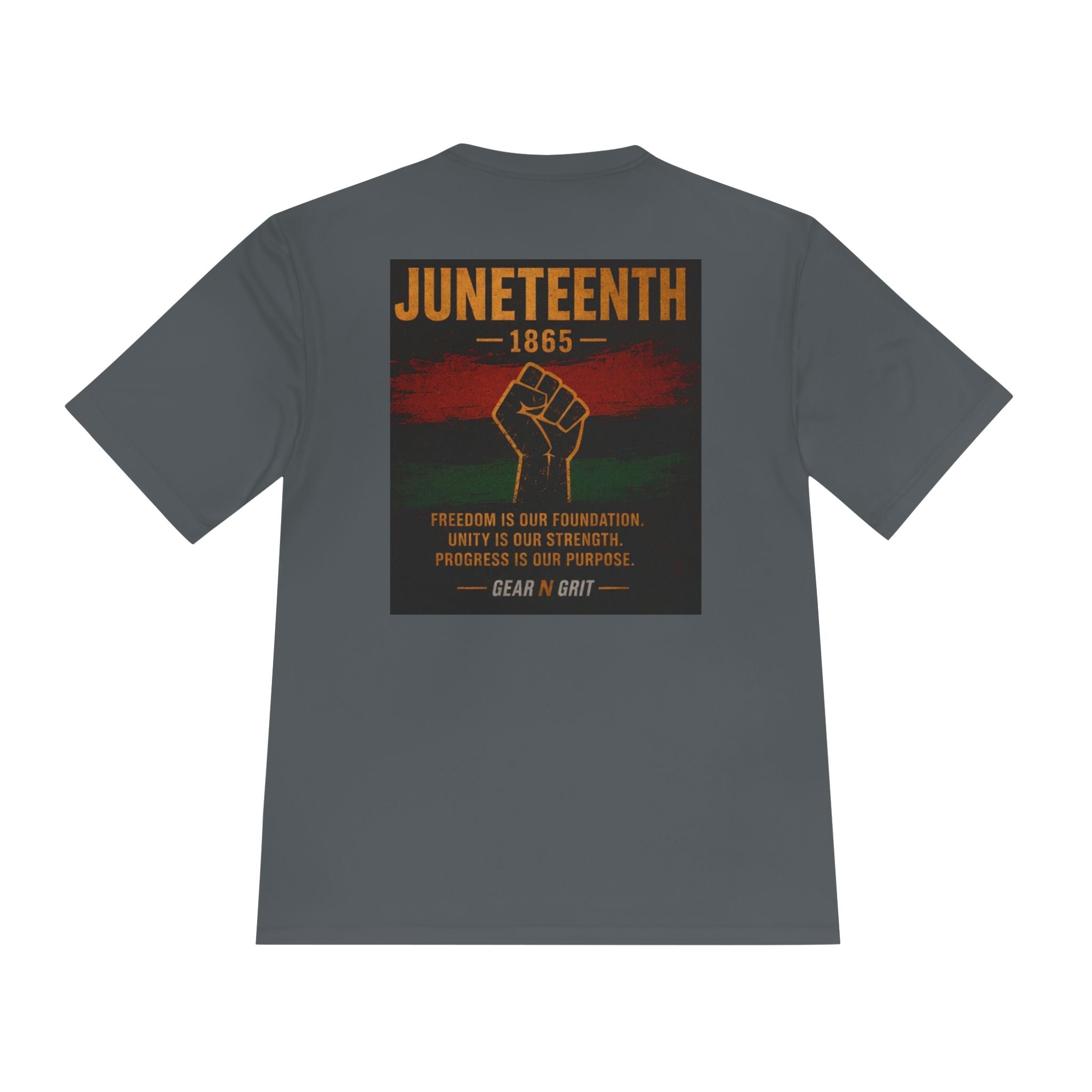 Gear & Grit Long Haul Performance Tee — Unisex Moisture-Wicking Trucker Shirt