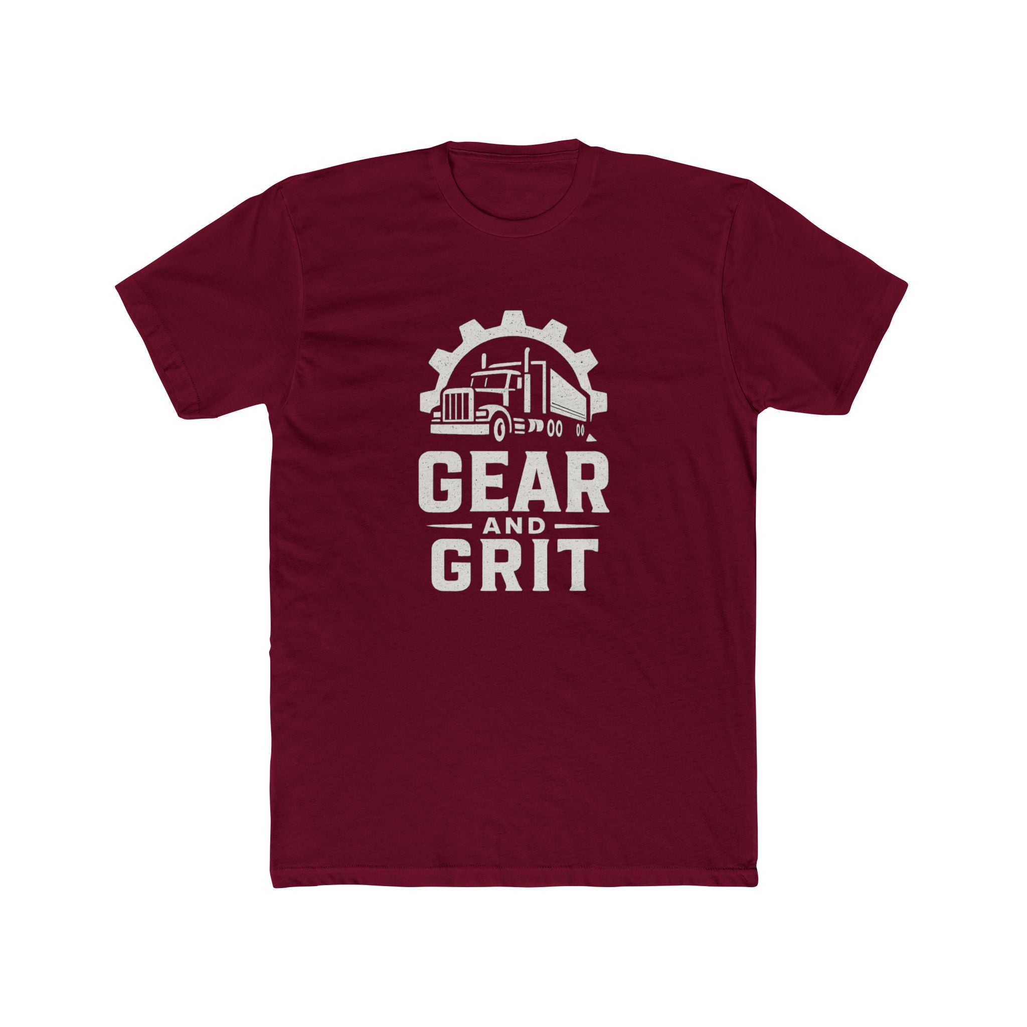 Gear and Grit Trucker T‑Shirt — "Grind Never Stops" Long Haul Tee