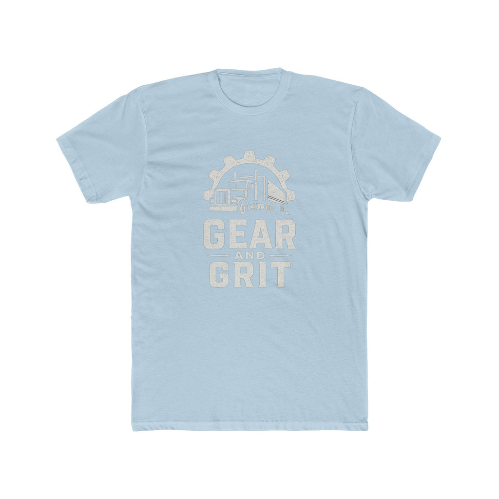 Gear and Grit Trucker T‑Shirt — "Grind Never Stops" Long Haul Tee