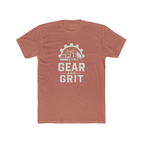 Gear and Grit Trucker T‑Shirt — "Grind Never Stops" Long Haul Tee