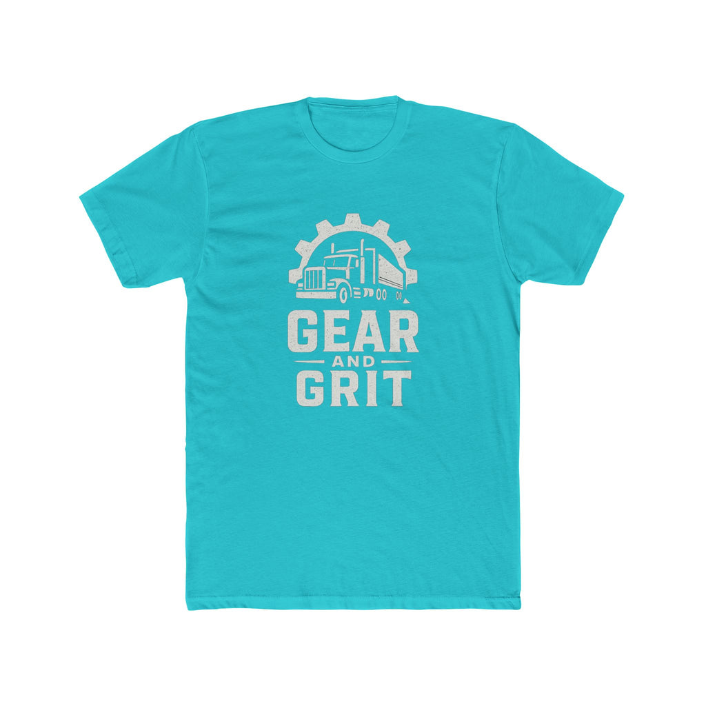 Gear and Grit Trucker T‑Shirt — "Grind Never Stops" Long Haul Tee