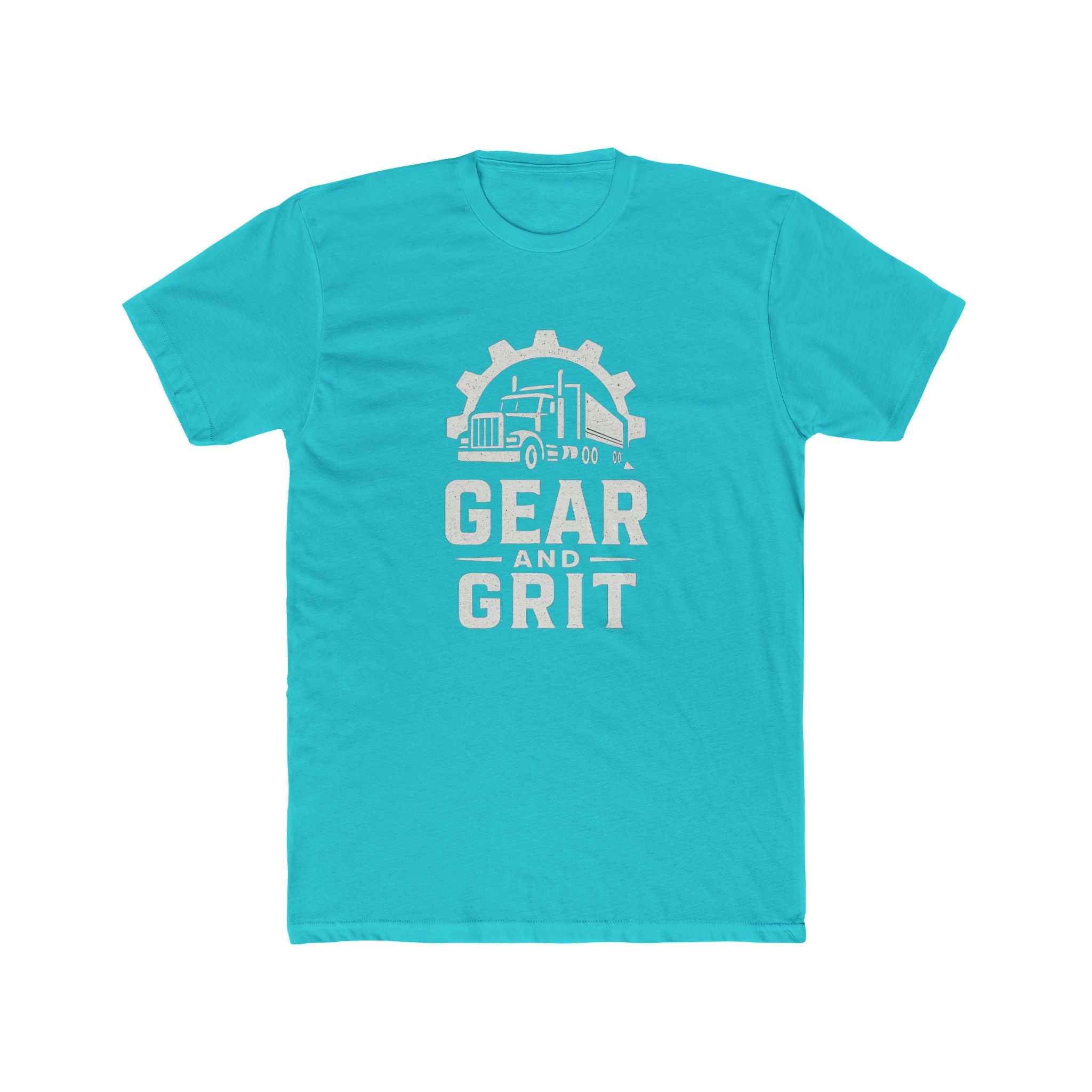 Gear and Grit Trucker T‑Shirt — "Grind Never Stops" Long Haul Tee