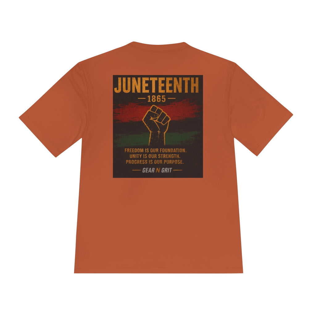 Gear & Grit Long Haul Performance Tee — Unisex Moisture-Wicking Trucker Shirt
