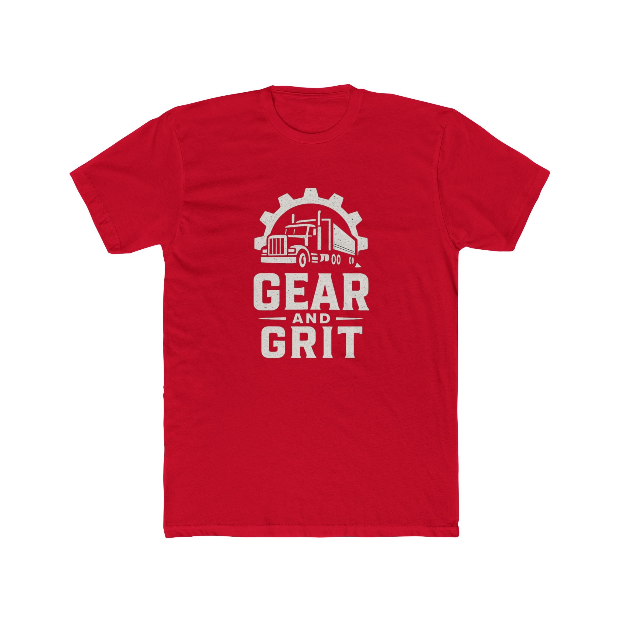 Gear and Grit Trucker T‑Shirt — "Grind Never Stops" Long Haul Tee