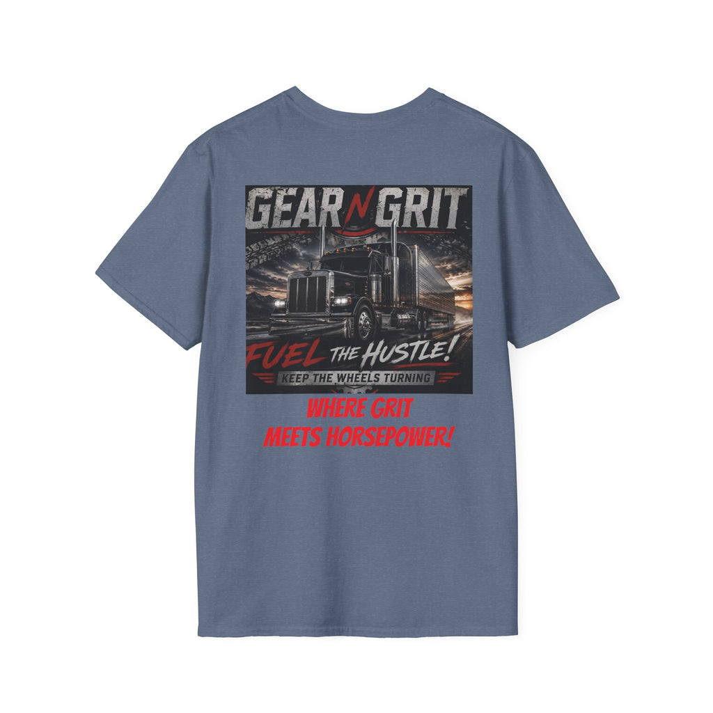 Gear n Grit Where Grit Meets Horsepower T-Shirt | Trucker Tee