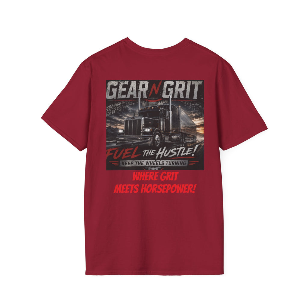 Gear n Grit Where Grit Meets Horsepower T-Shirt | Trucker Tee