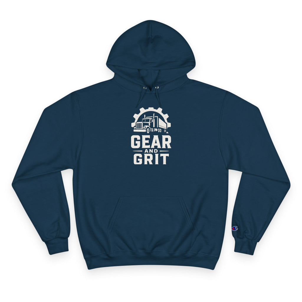 Steel Nerves with a Diesel Heart Hoodie — Champion Hoodie