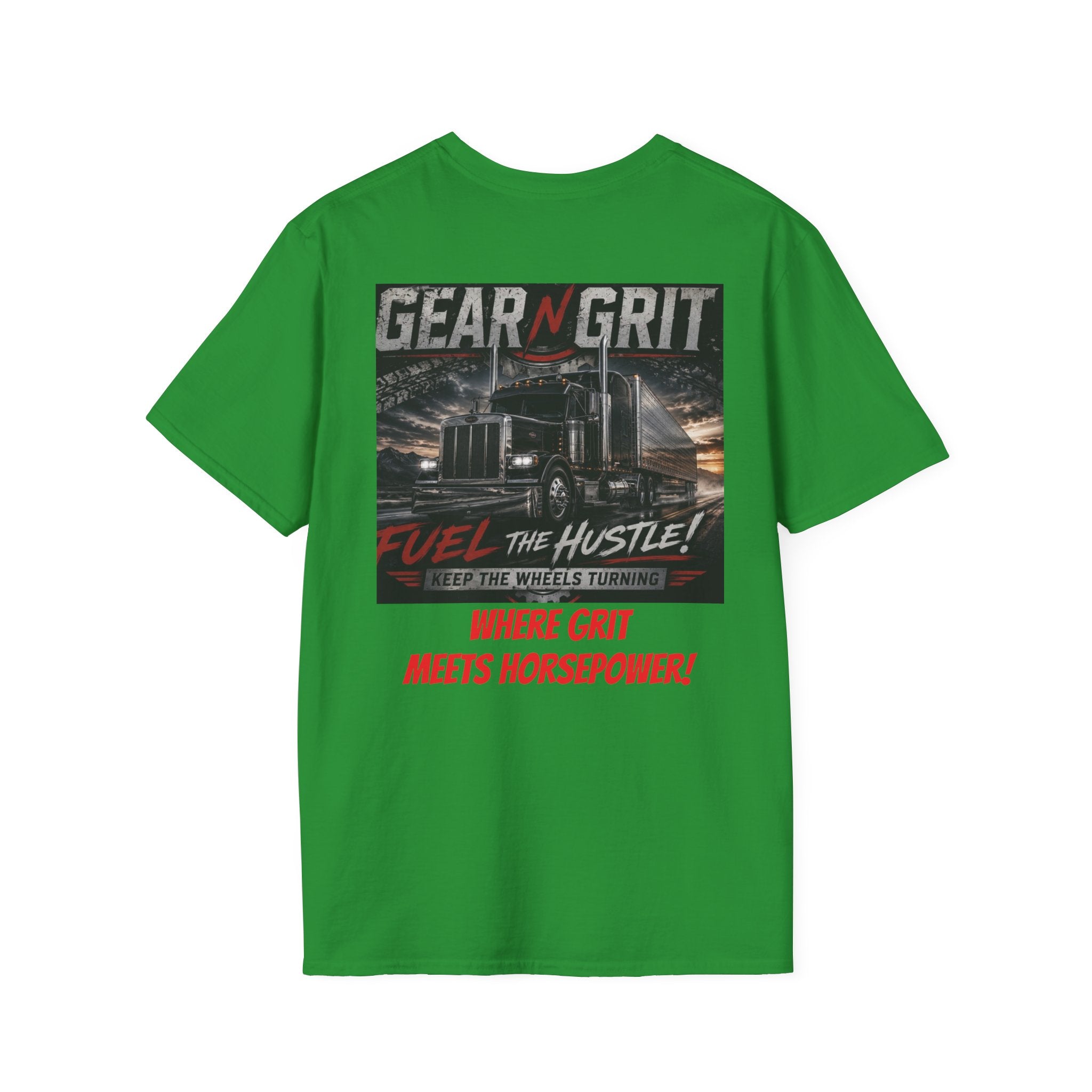 Gear n Grit Where Grit Meets Horsepower T-Shirt | Trucker Tee