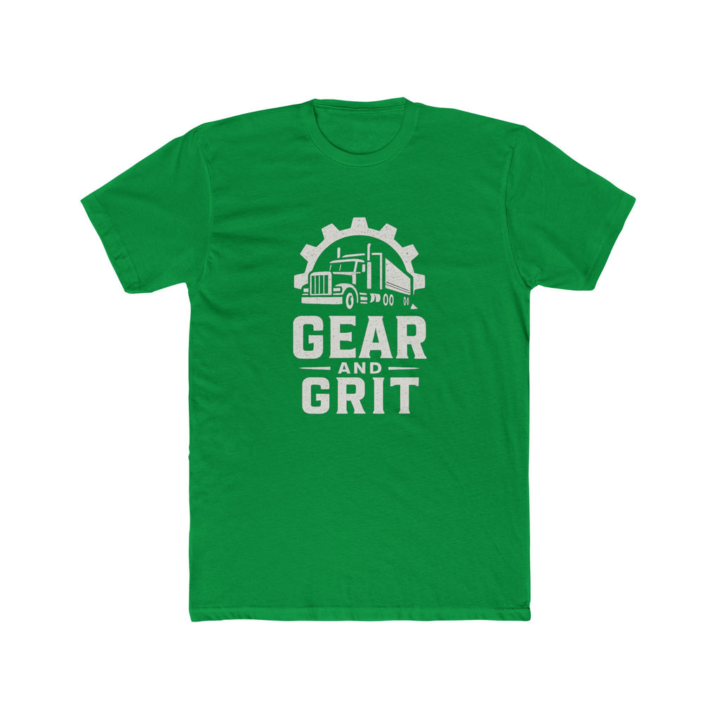 Gear and Grit Trucker T‑Shirt — "Grind Never Stops" Long Haul Tee