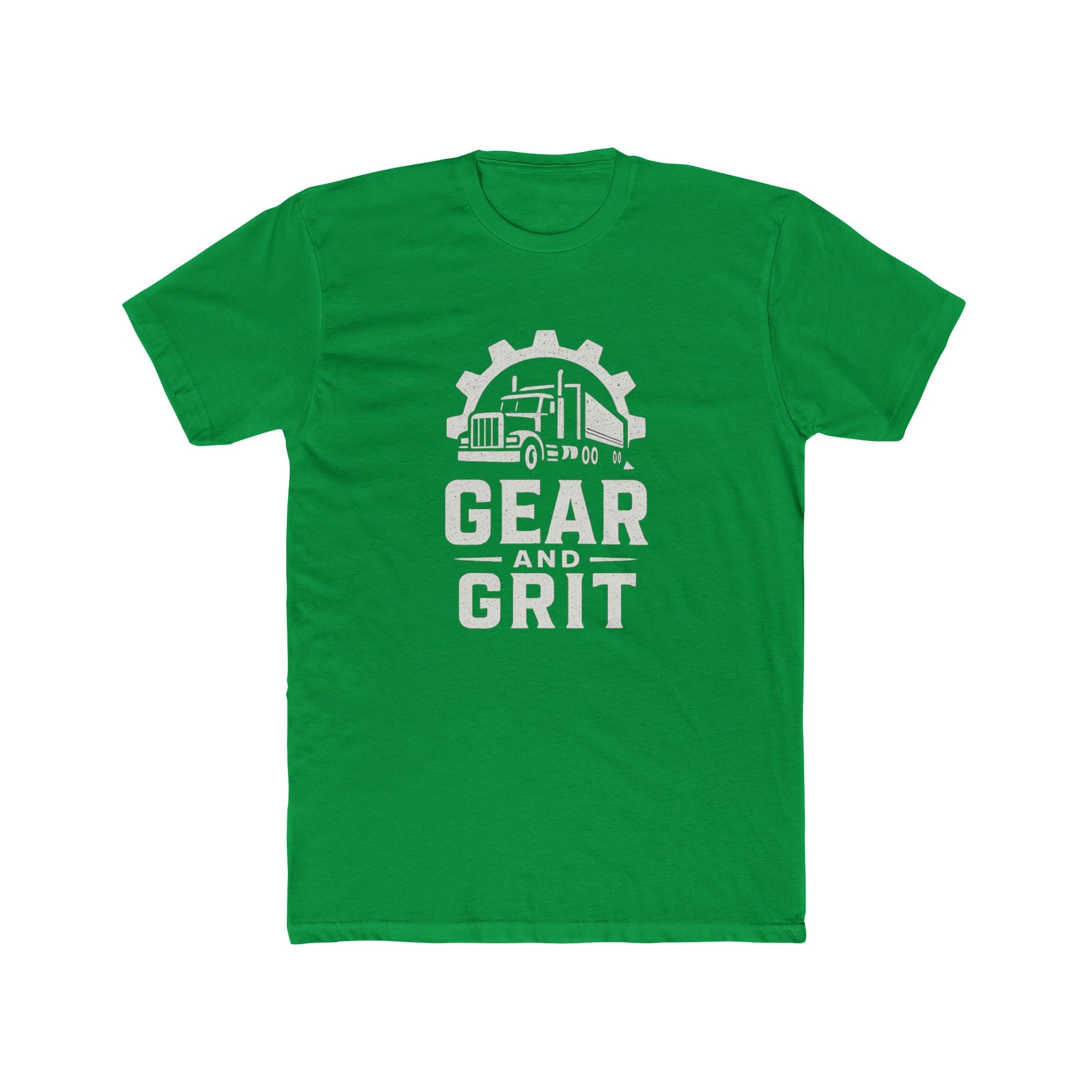 Gear and Grit Trucker T‑Shirt — "Grind Never Stops" Long Haul Tee