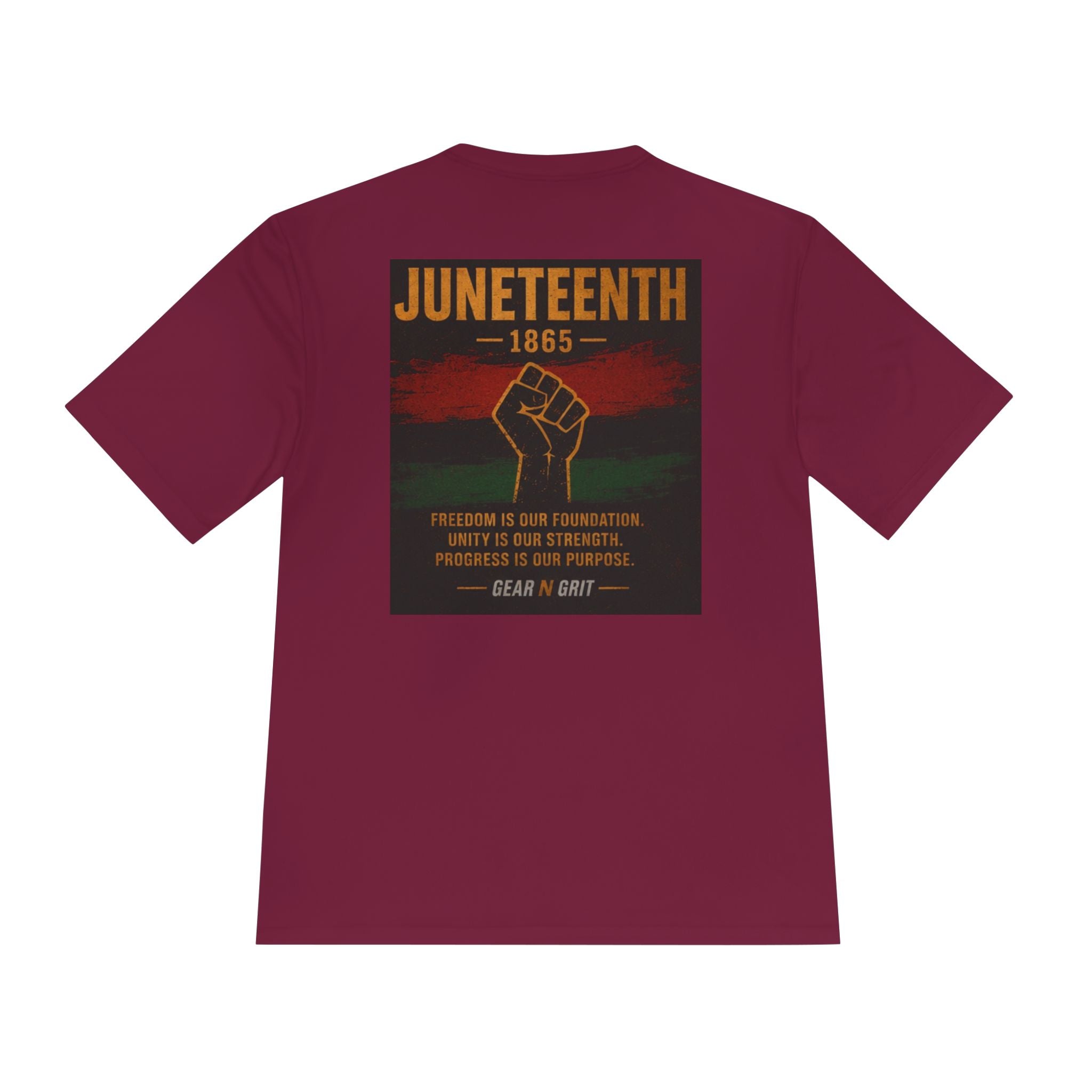 Gear & Grit Long Haul Performance Tee — Unisex Moisture-Wicking Trucker Shirt