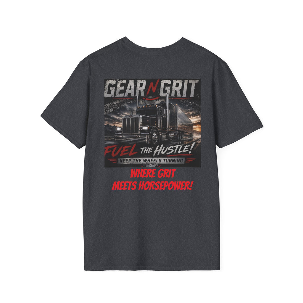 Gear n Grit Where Grit Meets Horsepower T-Shirt | Trucker Tee