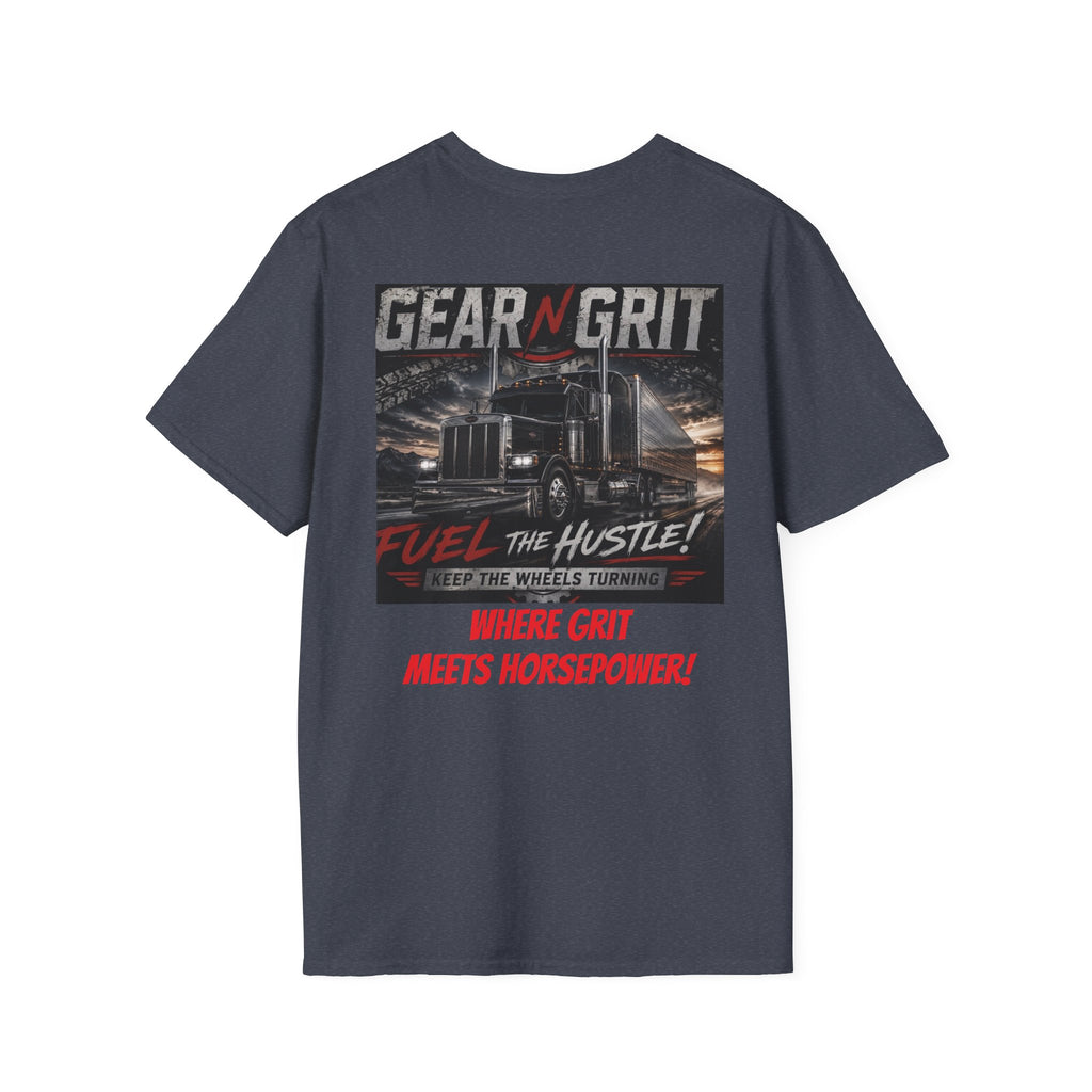 Gear n Grit Where Grit Meets Horsepower T-Shirt | Trucker Tee