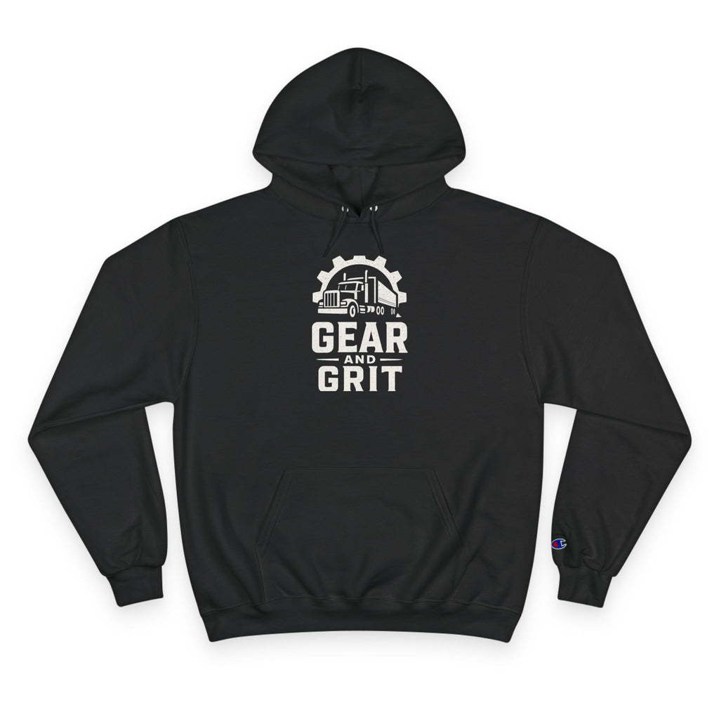 Steel Nerves with a Diesel Heart Hoodie — Champion Hoodie