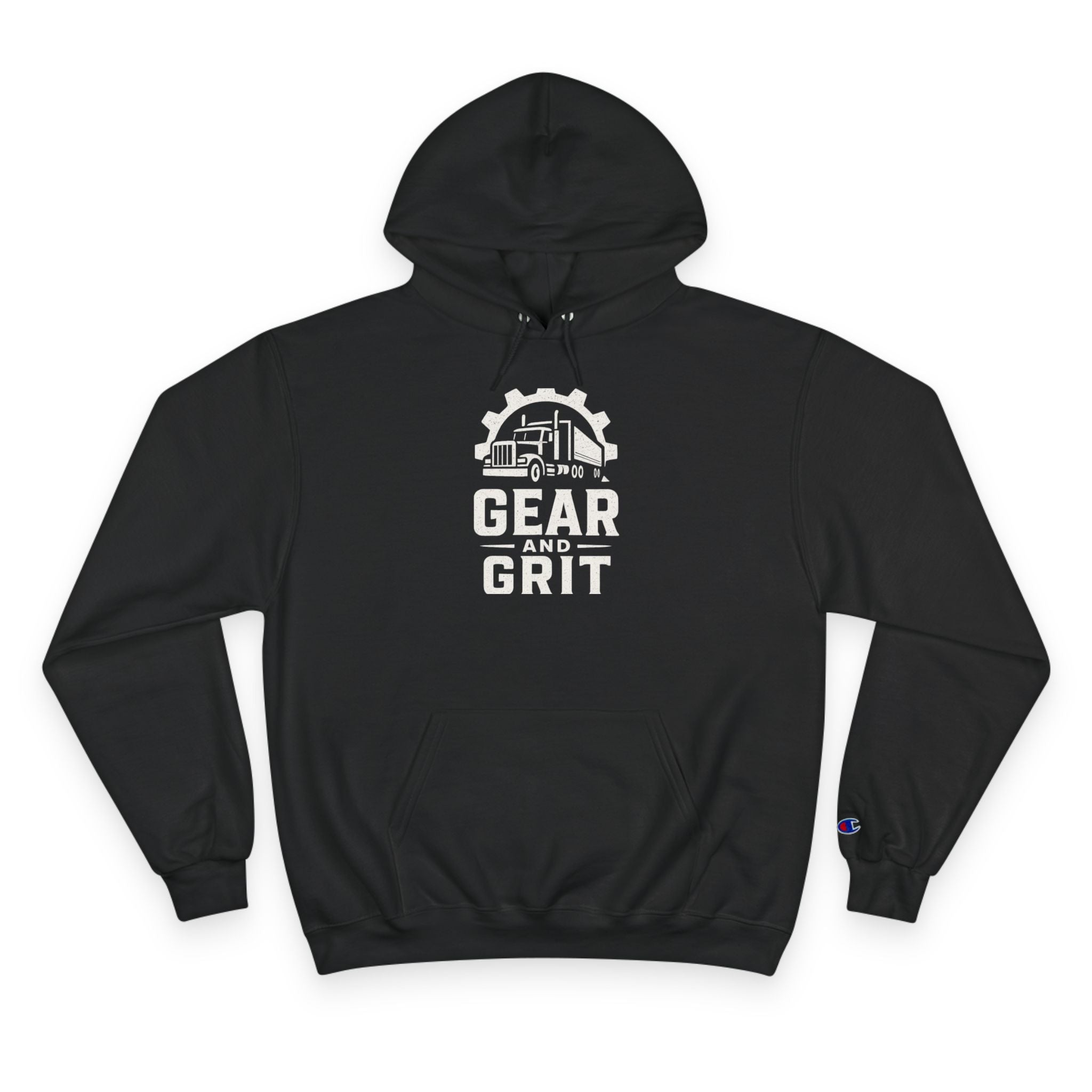 Steel Nerves with a Diesel Heart Hoodie — Champion Hoodie