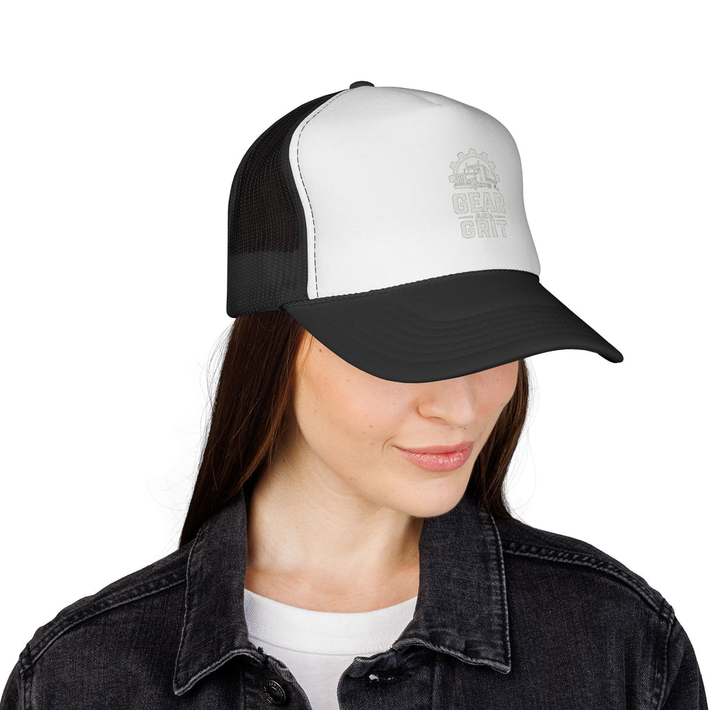 Gear & Grit Classic Mesh-Back Trucker Cap — Road Life Snapback