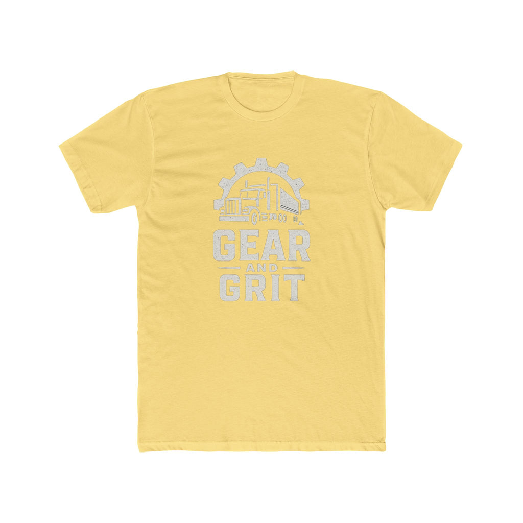 Gear and Grit Trucker T‑Shirt — "Grind Never Stops" Long Haul Tee