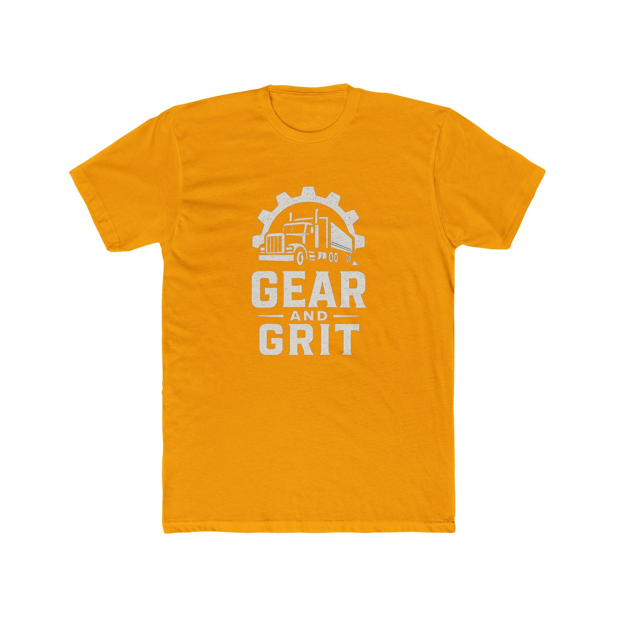 Gear and Grit Trucker T‑Shirt — "Grind Never Stops" Long Haul Tee