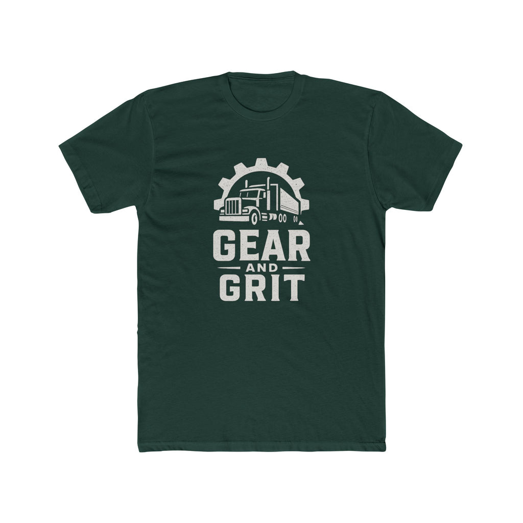Gear and Grit Trucker T‑Shirt — "Grind Never Stops" Long Haul Tee