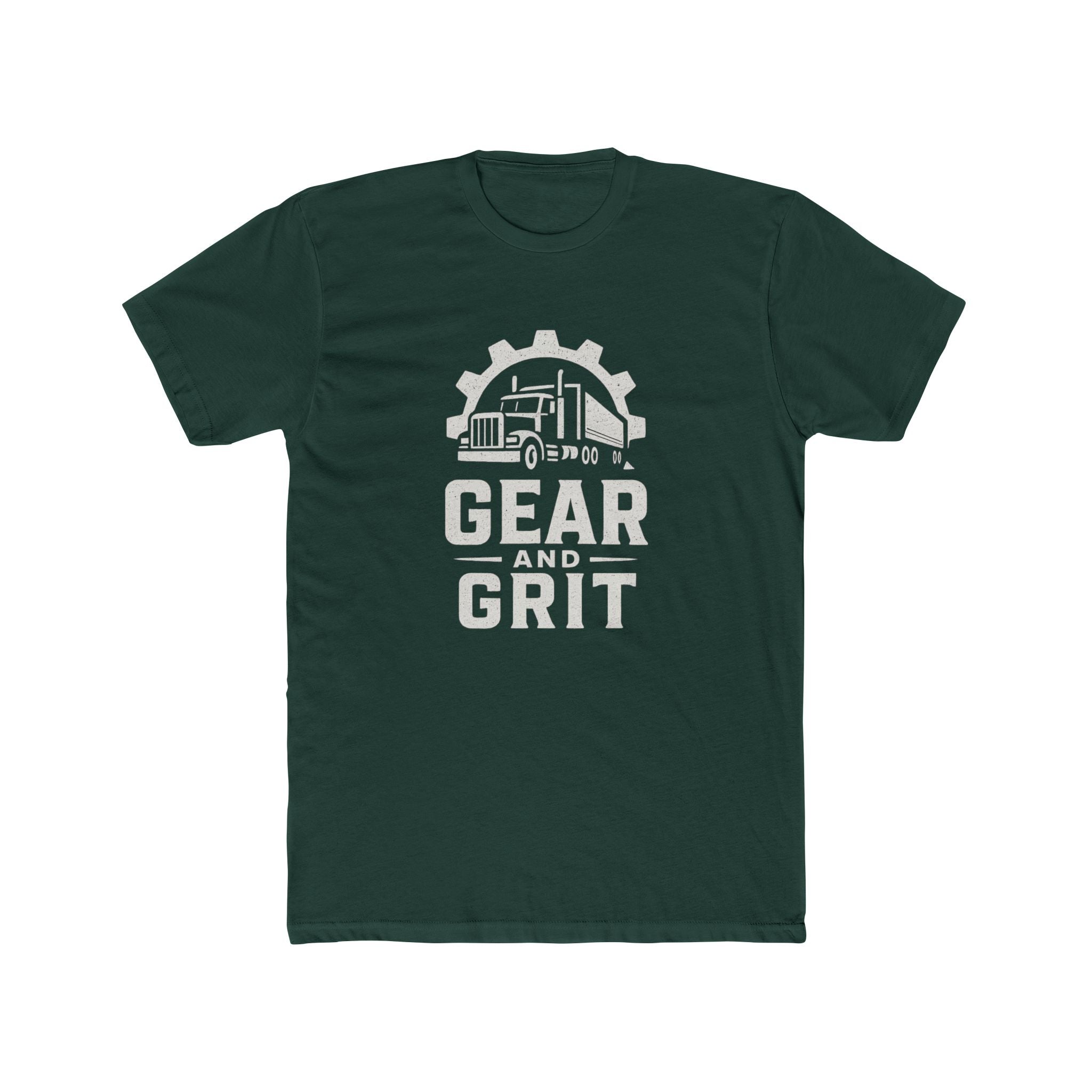 Gear and Grit Trucker T‑Shirt — "Grind Never Stops" Long Haul Tee