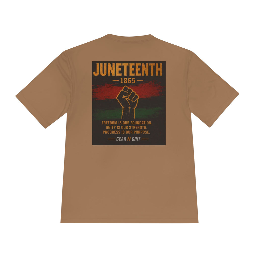 Gear & Grit Long Haul Performance Tee — Unisex Moisture-Wicking Trucker Shirt