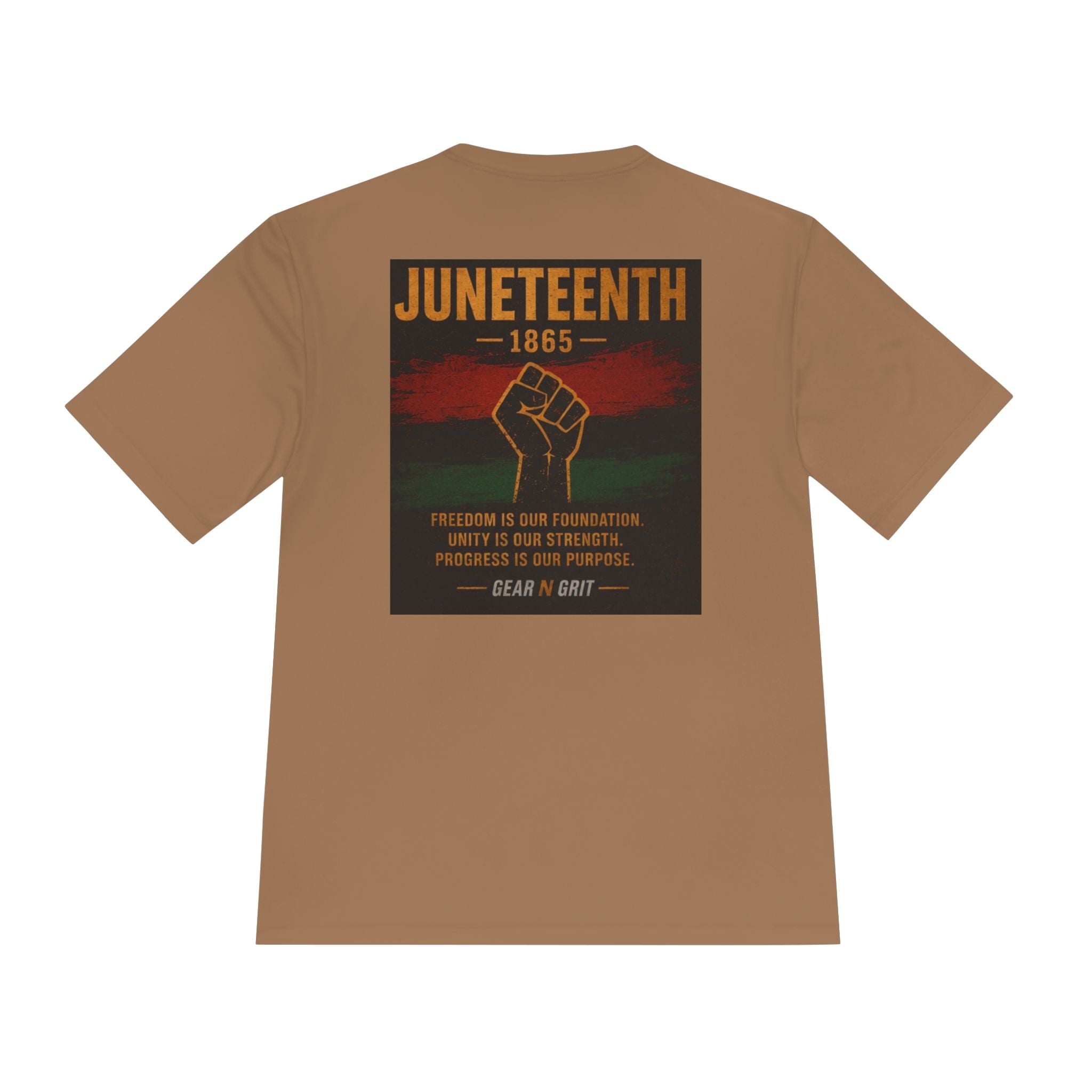 Gear & Grit Long Haul Performance Tee — Unisex Moisture-Wicking Trucker Shirt