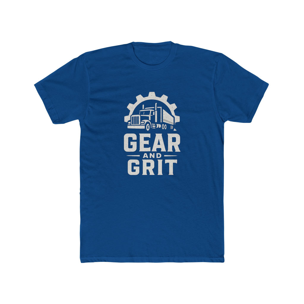Gear and Grit Trucker T‑Shirt — "Grind Never Stops" Long Haul Tee