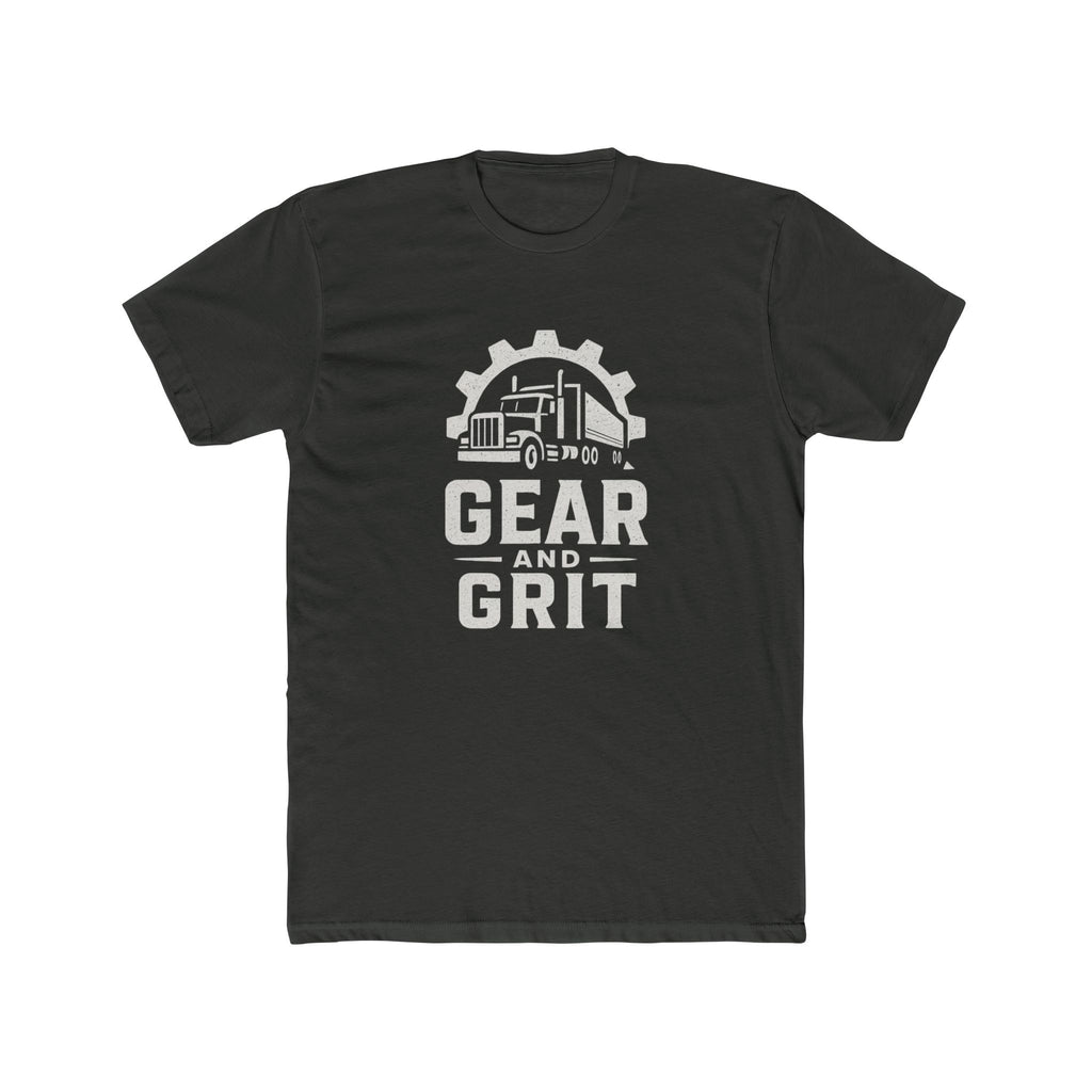 Gear and Grit Trucker T‑Shirt — "Grind Never Stops" Long Haul Tee