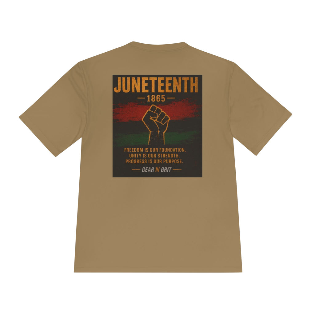 Gear & Grit Long Haul Performance Tee — Unisex Moisture-Wicking Trucker Shirt