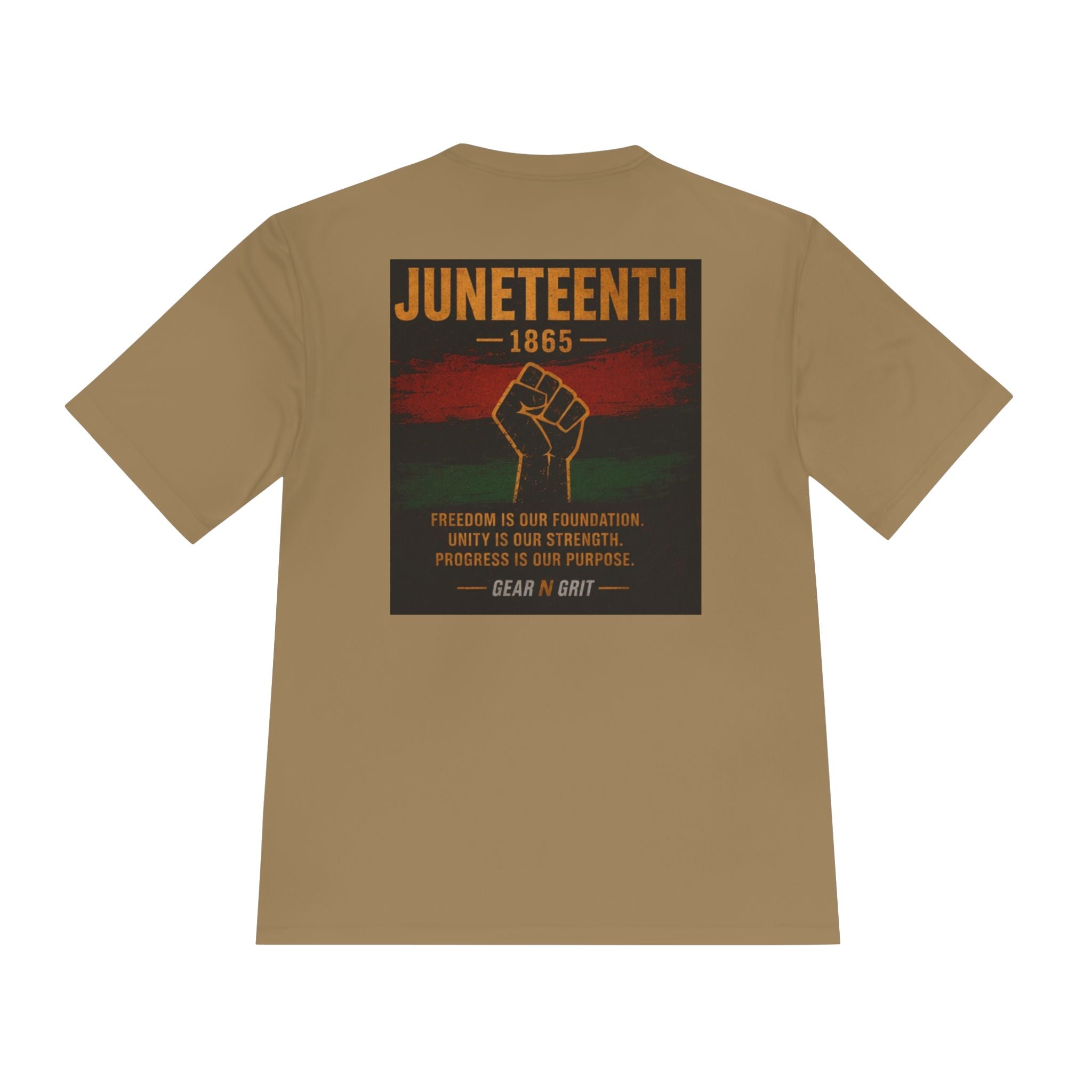 Gear & Grit Long Haul Performance Tee — Unisex Moisture-Wicking Trucker Shirt
