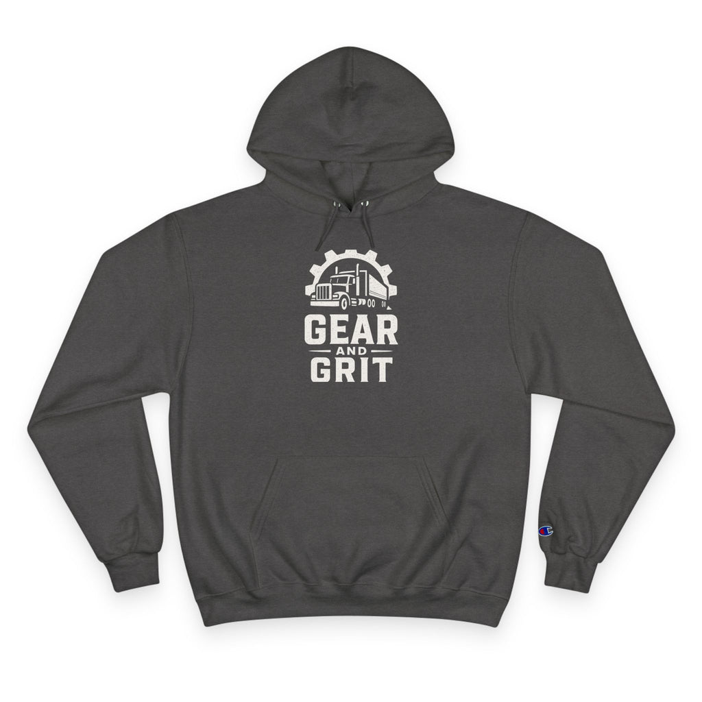 Steel Nerves with a Diesel Heart Hoodie — Champion Hoodie