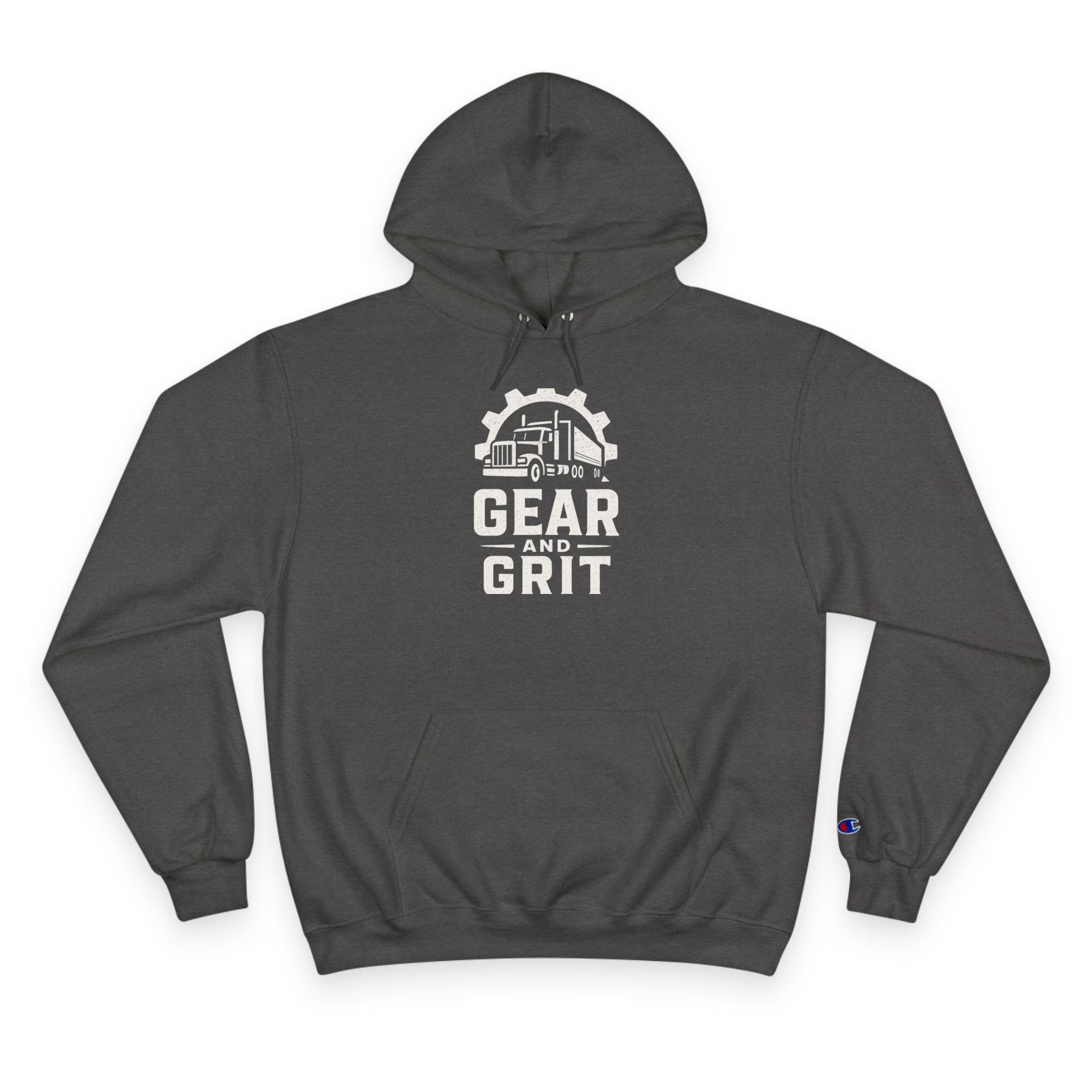 Steel Nerves with a Diesel Heart Hoodie — Champion Hoodie