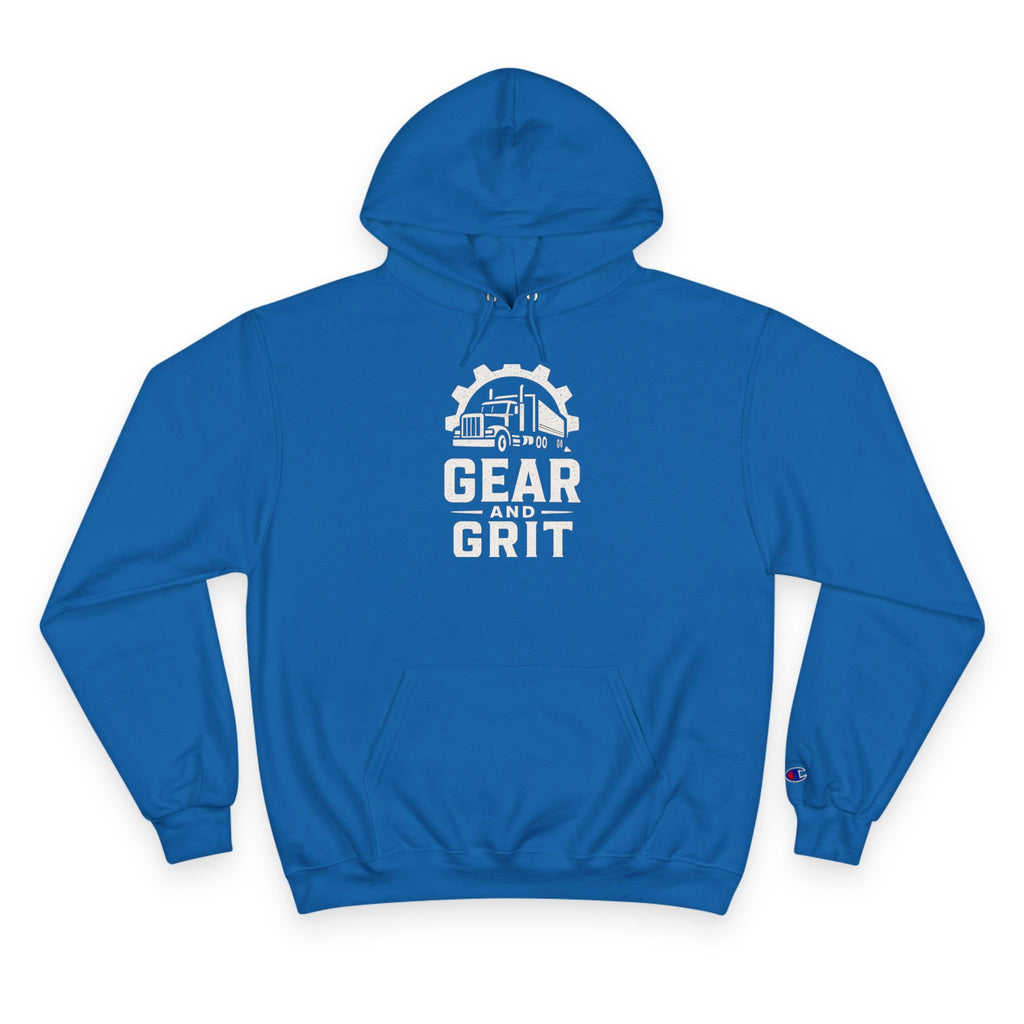 Steel Nerves with a Diesel Heart Hoodie — Champion Hoodie