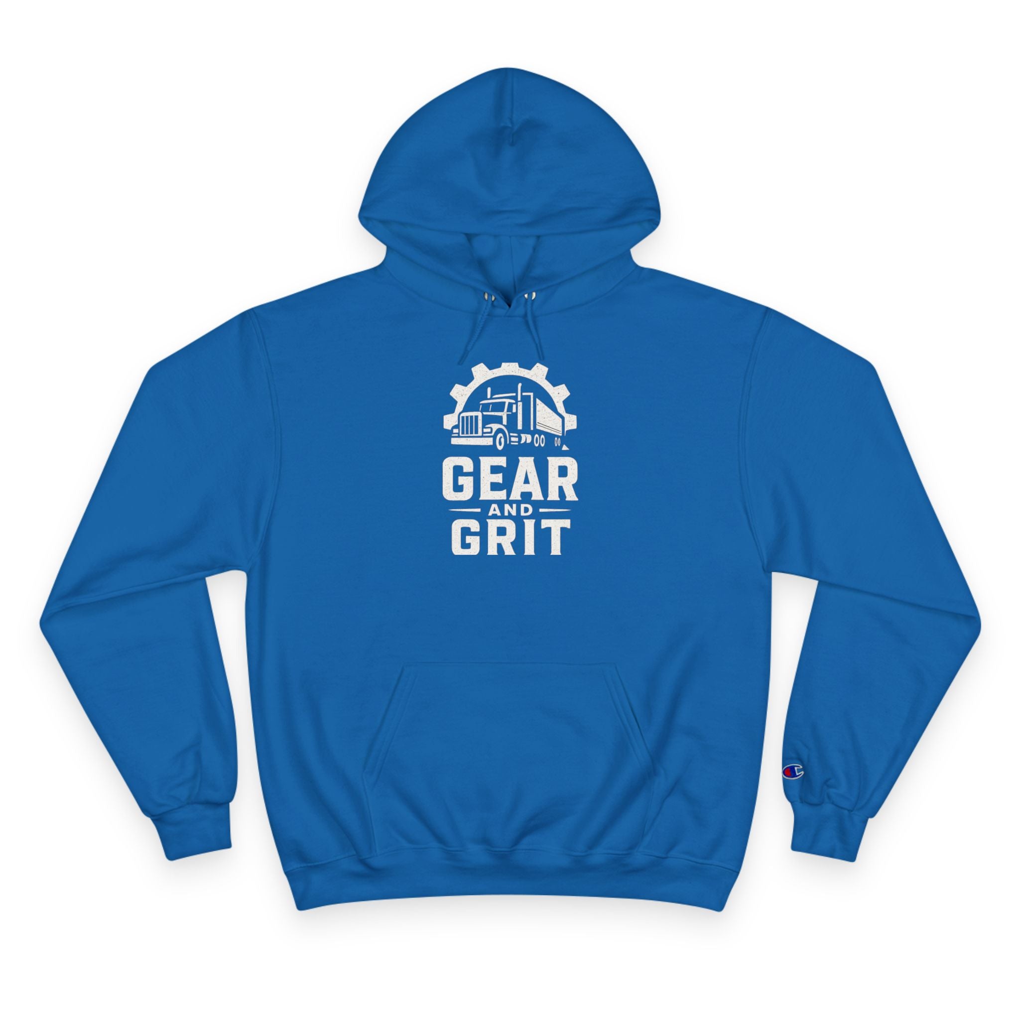 Steel Nerves with a Diesel Heart Hoodie — Champion Hoodie