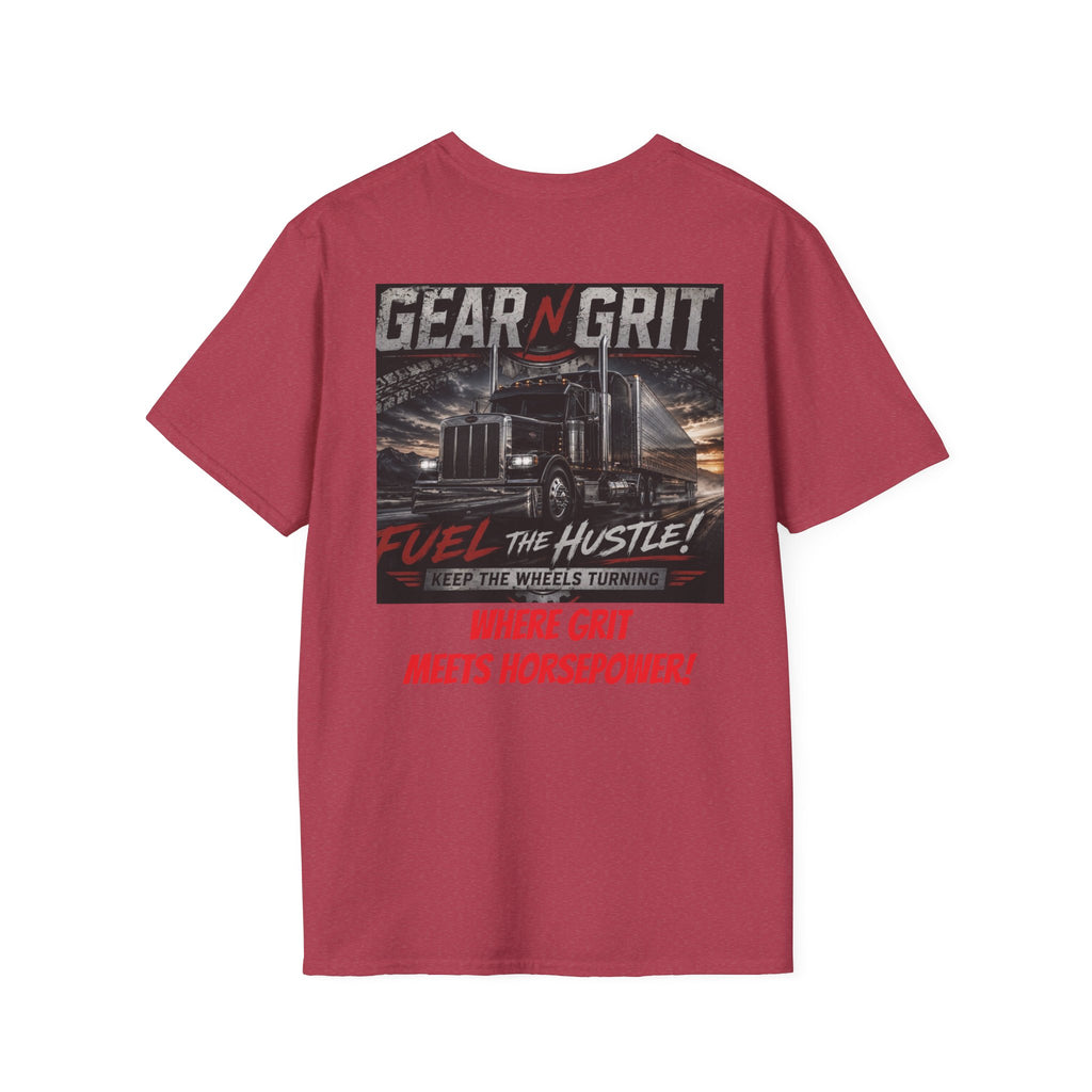 Gear n Grit Where Grit Meets Horsepower T-Shirt | Trucker Tee