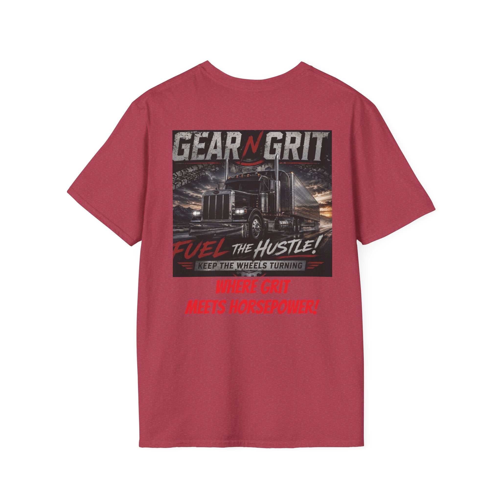Gear n Grit Where Grit Meets Horsepower T-Shirt | Trucker Tee