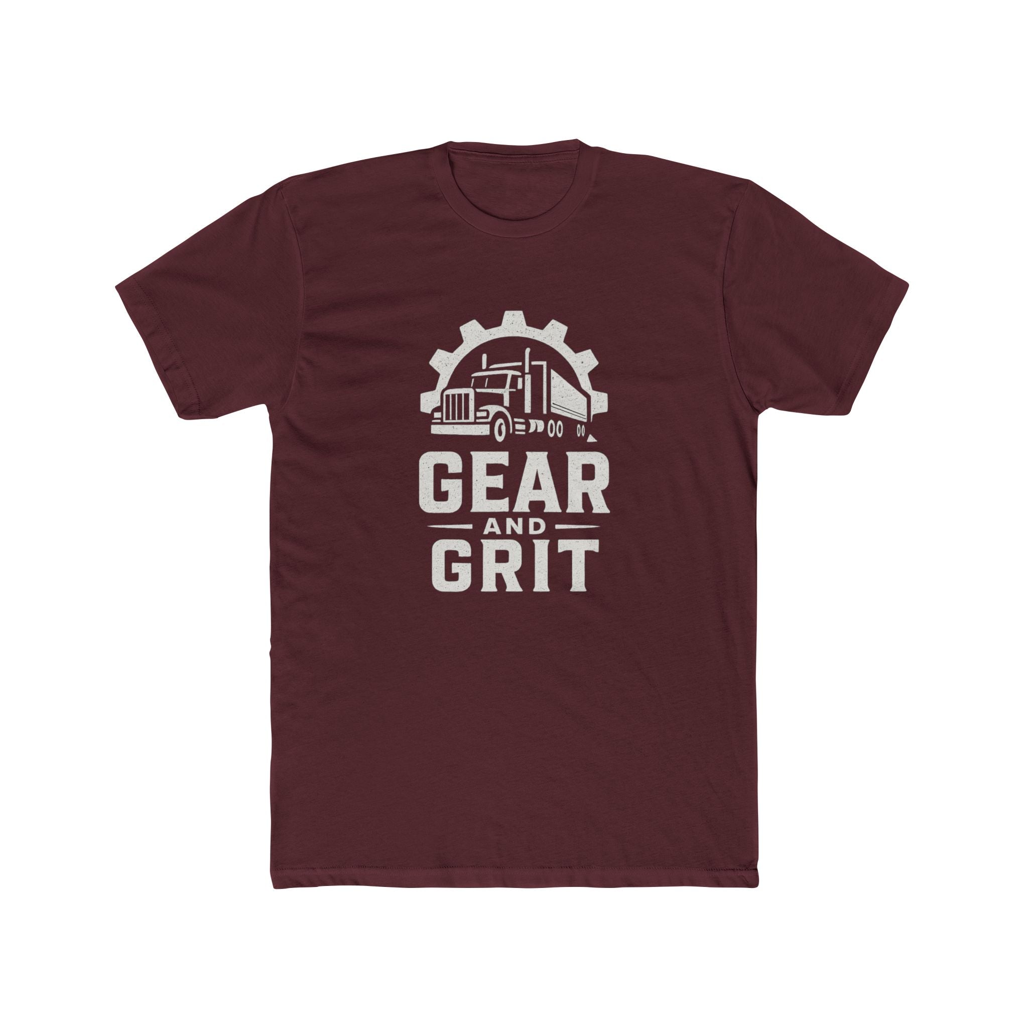 Gear and Grit Trucker T‑Shirt — "Grind Never Stops" Long Haul Tee