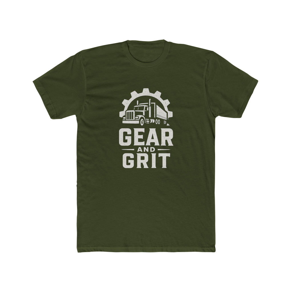 Gear and Grit Trucker T‑Shirt — "Grind Never Stops" Long Haul Tee