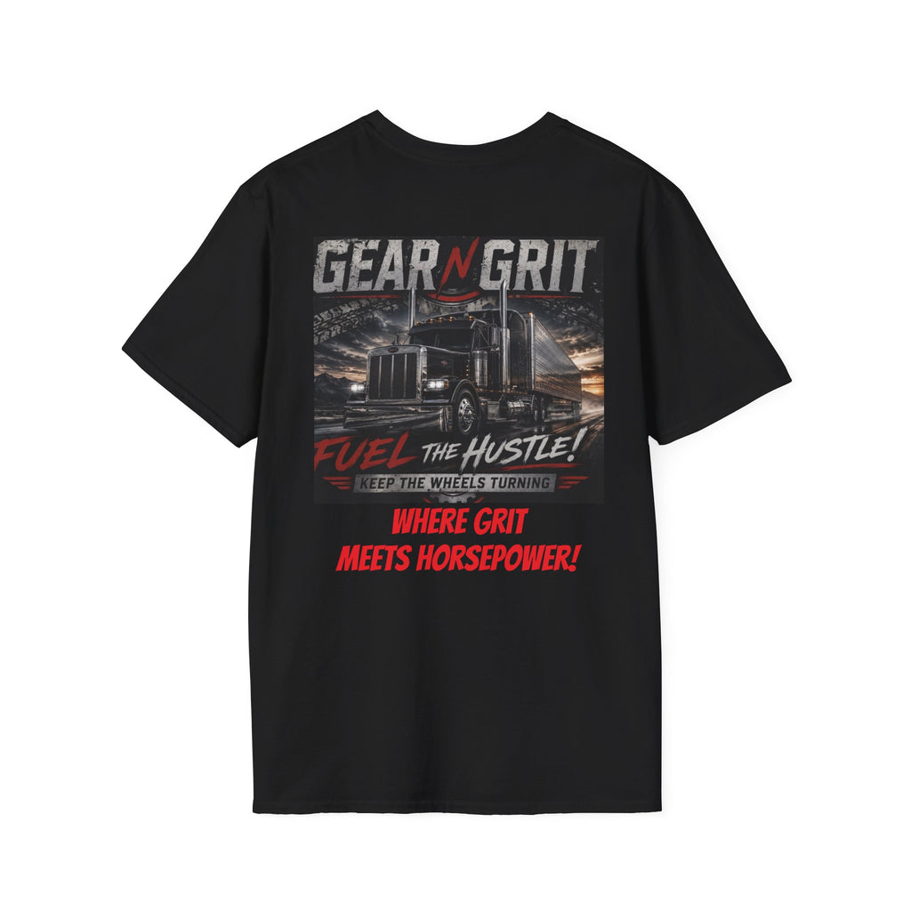 Gear n Grit Where Grit Meets Horsepower T-Shirt | Trucker Tee