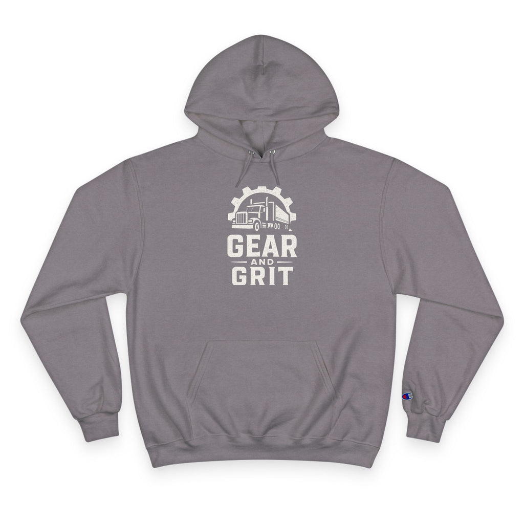 Steel Nerves with a Diesel Heart Hoodie — Champion Hoodie