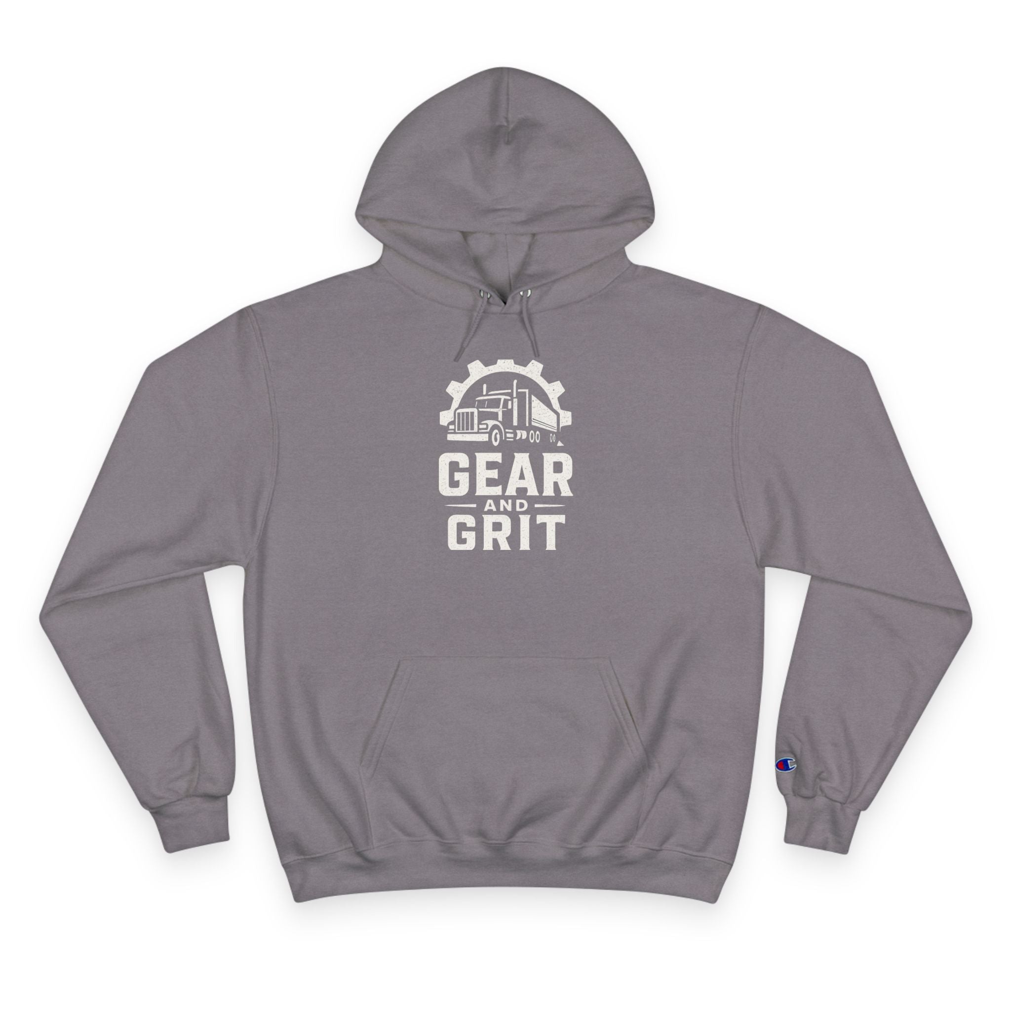 Steel Nerves with a Diesel Heart Hoodie — Champion Hoodie