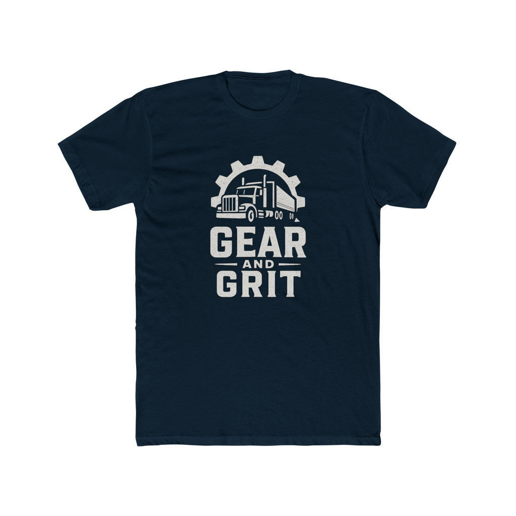 Gear and Grit Trucker T‑Shirt — "Grind Never Stops" Long Haul Tee