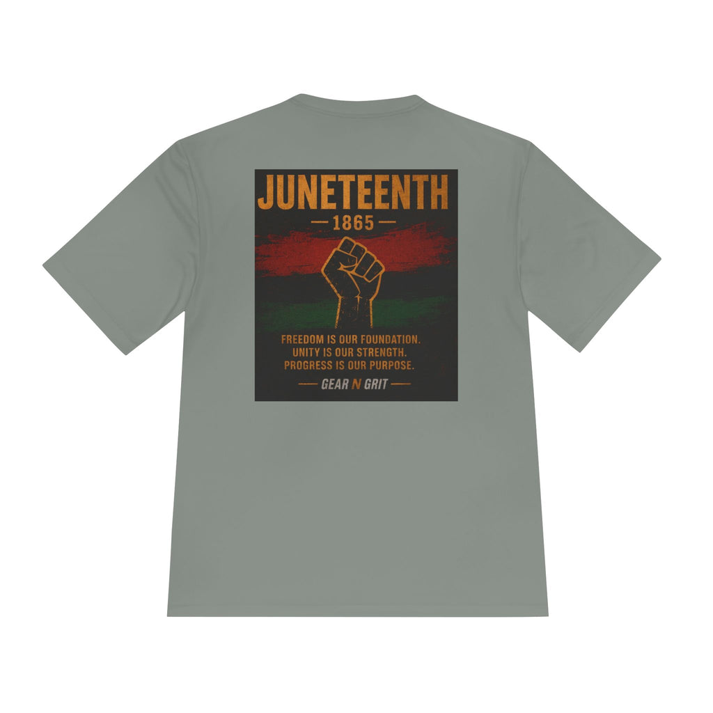 Gear & Grit Long Haul Performance Tee — Unisex Moisture-Wicking Trucker Shirt