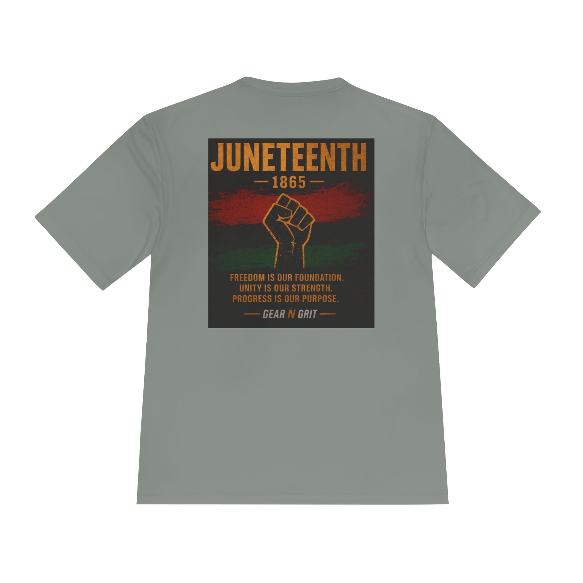 Gear & Grit Long Haul Performance Tee — Unisex Moisture-Wicking Trucker Shirt