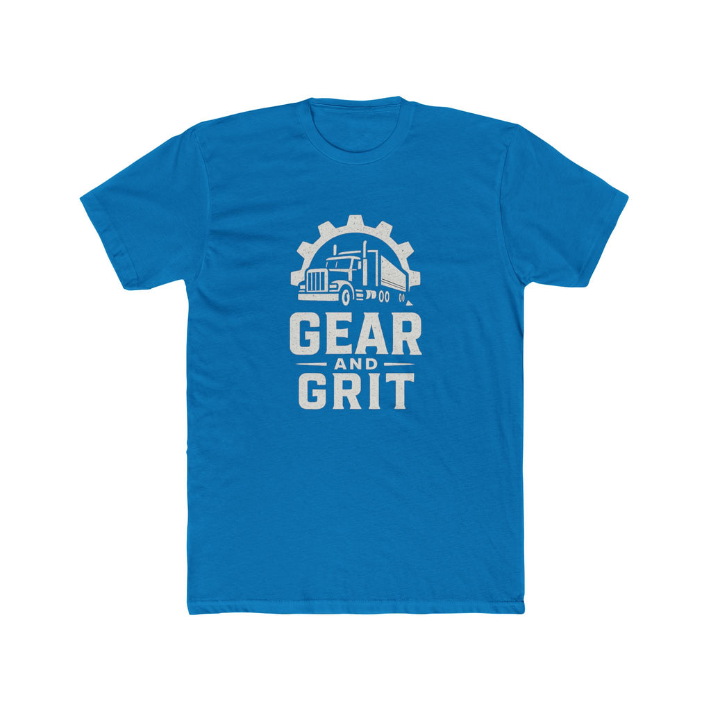 Gear and Grit Trucker T‑Shirt — "Grind Never Stops" Long Haul Tee