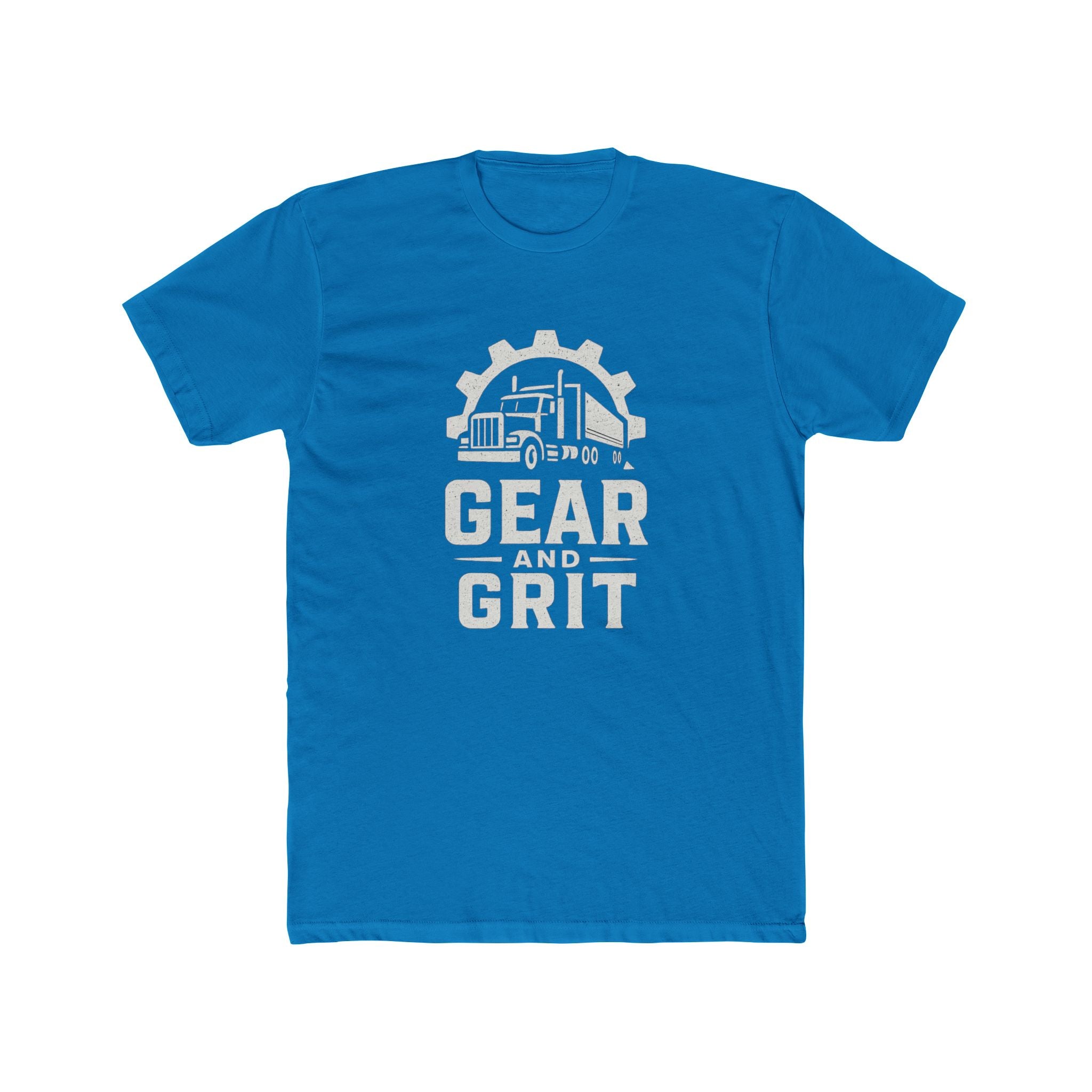 Gear and Grit Trucker T‑Shirt — "Grind Never Stops" Long Haul Tee